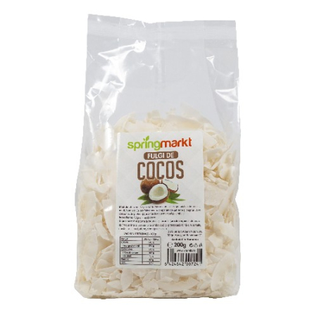Alimente dietetice - Fulgi de Cocos, 200gr, springmarkt