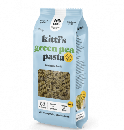 Paste Fainoase - Fusilli fara Gluten din Mazare Kitti's 200g