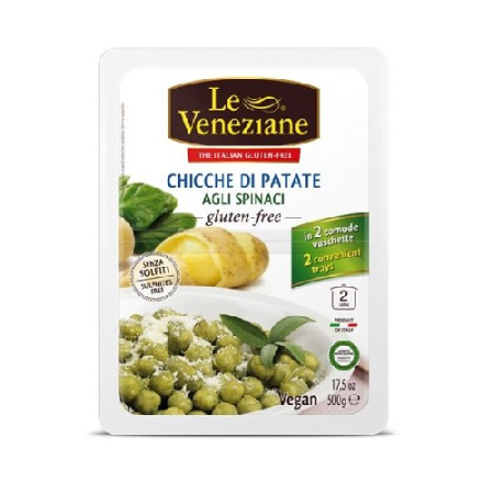 Alimente fara gluten - Gnocchi de Cartofi cu Spanac, 500g, LeVeneziane