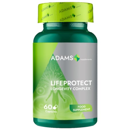 Suplimente - LifeProtect - Longevity Complex, 60cps, Adams Supplements