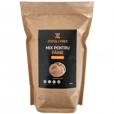 Mix de Faina - Mix pentru Paine fara Gluten 1kg