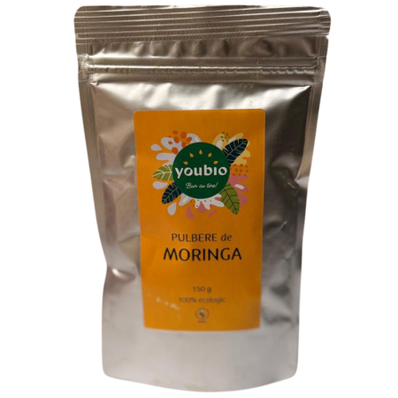 Superalimente (Superfoods) - Moringa pulbere, organic, 150gr, youbio