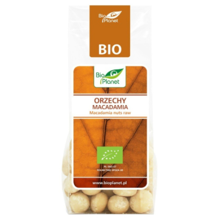 Cereale, terci si leguminoase - Nuci Macadamia, bio, 75g, Bio Planet