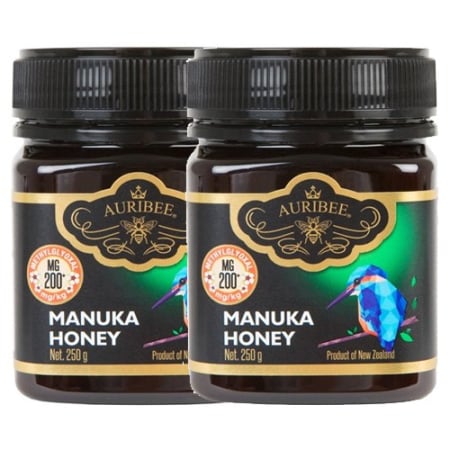 Miere manuka - Pachet 1+1 Miere Manuka MG200+ 250gr Auribee