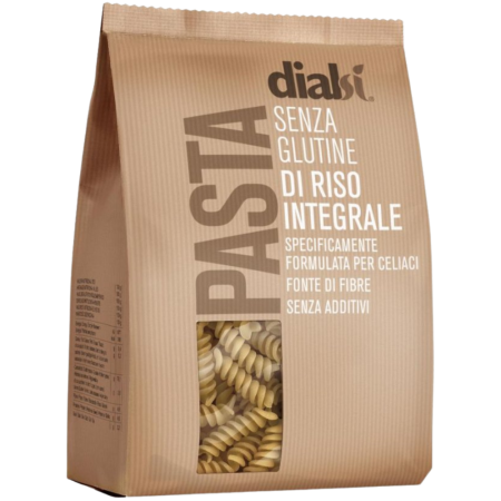 Fara Lactoza - Paste Fusilli din Orez Integral 400g