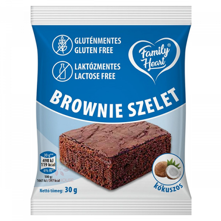 Produse de Panificatie - Prajitura Brownie cu Cocos fara Gluten 30g