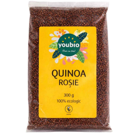 Nuci și semințe - Quinoa rosie, organic, 300g, Youbio