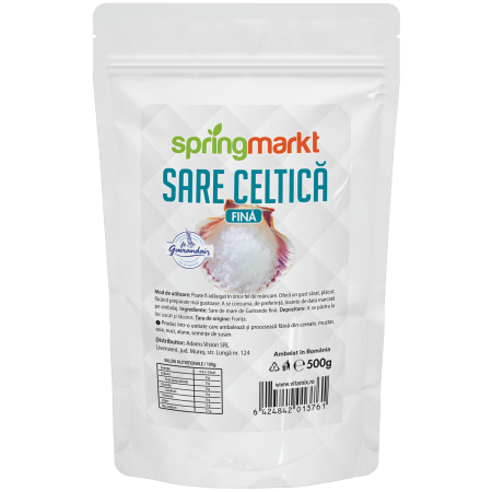 NOUTATI - Sare Celtică Fină 500g