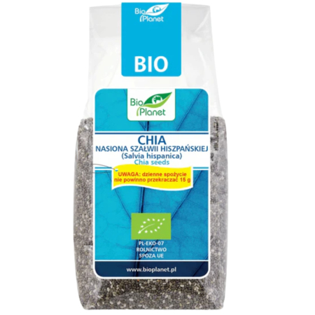 Cereale, terci si leguminoase - Seminte Chia, 200g, Bio Planet