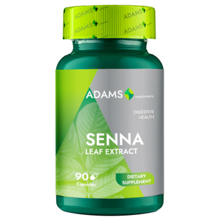 Alimente dietetice - Senna extract 90cps, Adams Supplements