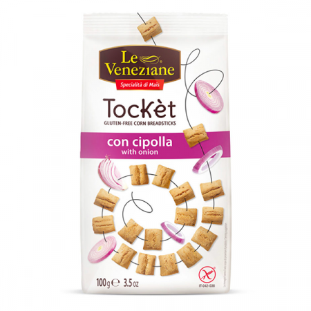 LeVeneziane - Snack Tocket cu Ceapă fără Gluten 100G