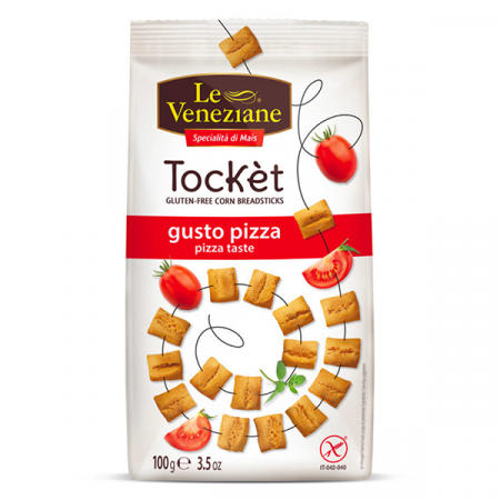 Snack Tocket cu gust Pizza fără Gluten 100G [0]