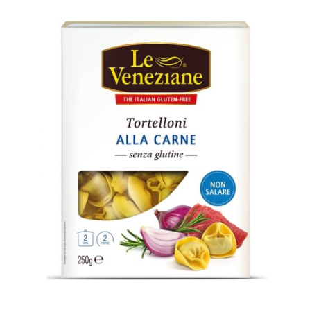 Alimente fara gluten - Tortelloni cu Carne, 250g, LeVeneziane