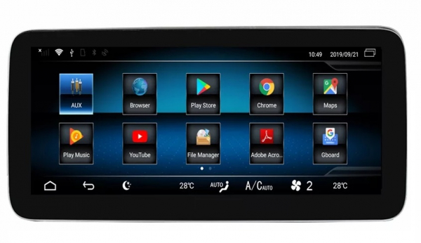 Navigatie Mercedes E Class W212 ( 2012 - 2014) ,  Android 14, NTG 4.5 , 6 GB RAM + 64 GB ROM , Slot Sim 4G LTE , Display 10.25 " , Procesor Octa Core , Internet , Aplicatii , Waze , Wi Fi , [4]