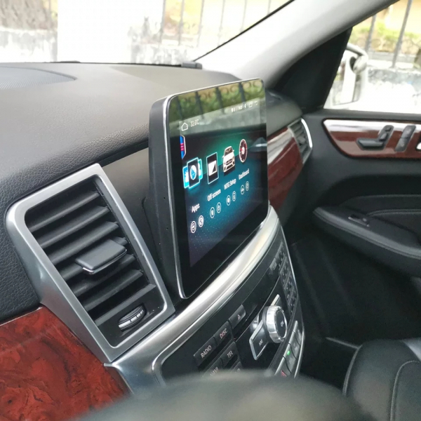 Navigatie Mercedes ML GL W166 ( 2013 - 2015) , Android , 6 GB RAM + 64 GB ROM , Slot Sim 4G LTE , Procesor Octa Core , Internet , Aplicatii , Waze , Wi Fi , Usb , Bluetooth , Mirrorlink [10]