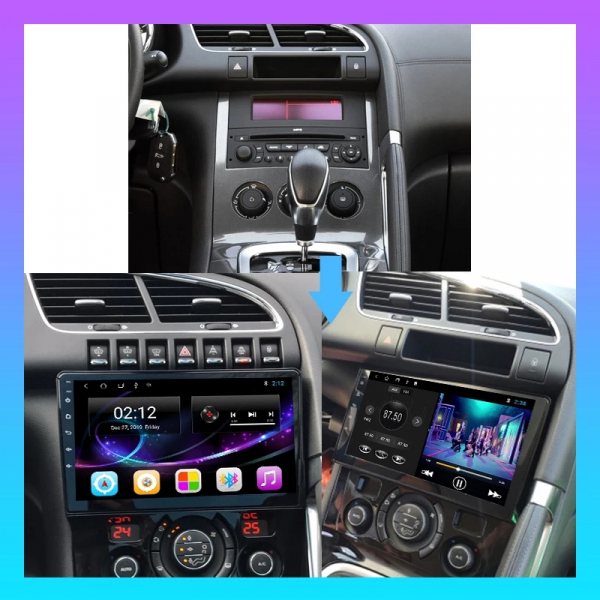 Navigatie Peugeot 3008 / Citroen 3008 si 5008 ( 2009 - 2018 ) , Android 14 , 2 GB RAM + 32 GB ROM , Internet , 4G , Aplicatii , Waze , Wi Fi , Usb , Bluetooth , Mirrorlink [4]