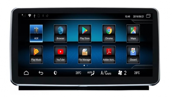Navigatie Mercedes ML GL W166 ( 2012 - 2015) , Android , 6 GB RAM + 64 GB ROM , Slot Sim 4G LTE , Procesor Octa Core , Internet , Aplicatii , Waze , Wi Fi , Usb , Bluetooth , Mirrorlink [5]