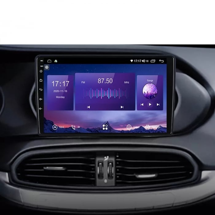 Navigatie Fiat Tipo Egea 2015 - 2021, 4 GB RAM si 64 GB ROM, Slot Sim 4G, Procesor Octa Core, Carplay, Sunet DSP, Android, Aplicatii, Usb, Wi Fi, Bluetooth [7]