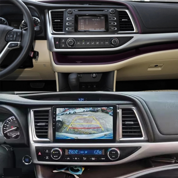 Navigatie Toyota Highlander ( 2014 - 2018 ) , Android 14, 2GB RAM si 32GB ROM, Display IPS 9 inch, Camera Marsarier, Internet, Aplicatii, Wi Fi, Usb, Bluetooth [2]