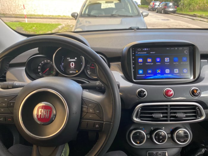 Navigatie Fiat 500X ( 2014 - 2020 ) , Android 14, 2GB RAM si 32GB ROM, Display IPS 9 inch, Camera Marsarier, Internet, Aplicatii, Wi Fi, Usb, Bluetooth [4]
