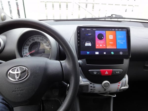 Navigatie Peugeot 107 ( 2005 - 2015 ) , Android , Display 10 inch , 2GB RAM +32 GB ROM , Internet , 4G , Aplicatii , Waze , Wi Fi , Usb , Bluetooth , Mirrorlink [6]