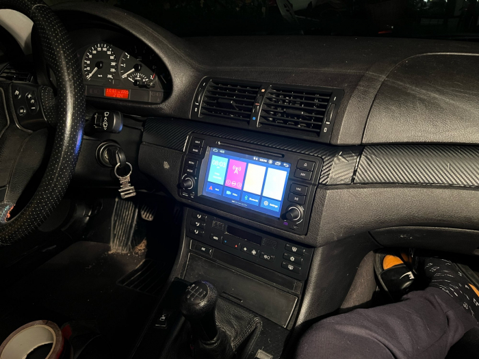 Navigatie BMW E46 din 1999 - 2006, 4 GB RAM si 64 GB ROM, Slot Sim 4G, Procesor Octa Core, Carplay, Sunet DSP, Android, Aplicatii, Usb, Wi Fi, Bluetooth [4]