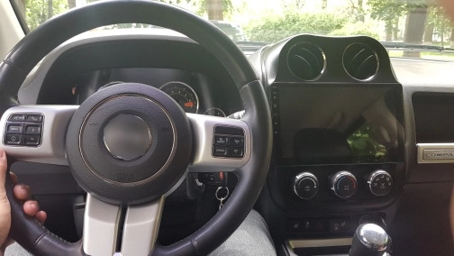 Navigatie Jeep Compass ( 2010 - 2016 ) Android 14, 2GB RAM si 32GB ROM, Display IPS 9 inch, Camera Marsarier, Internet, Aplicatii, Wi Fi, Usb, Bluetooth [3]