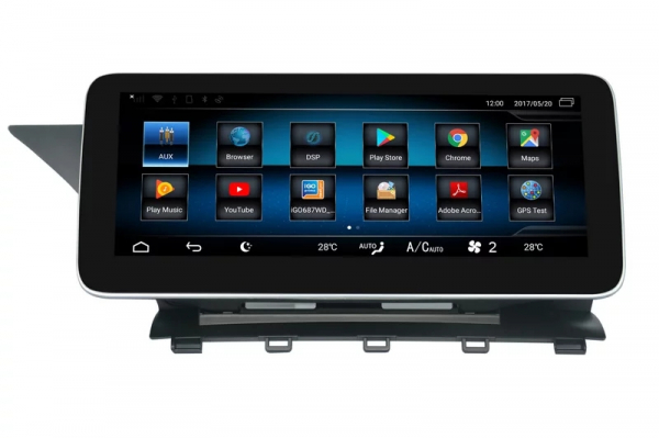 Navigatie Mercedes GLK X204 ( 2008 - 2012) , Android 14 , NTG 4.0 , 6 GB RAM + 64 GB ROM , Slot Sim 4G LTE , Display 10.25 " , Procesor Octa Core , Internet , Aplicatii , Waze , Wi Fi , Usb [7]