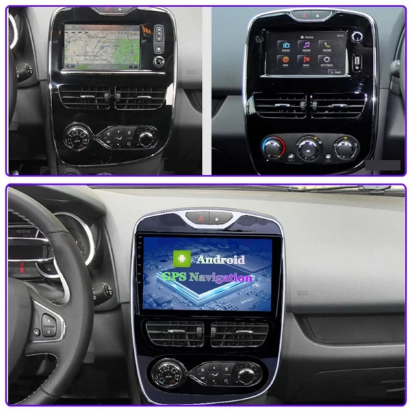 Navigatie Renault Clio 4 ( 2013 - 2020 ) , Android , Display 10 inch , 2GB RAM +32 GB ROM , Internet , 4G , Aplicatii , Waze , Wi Fi , Usb , Bluetooth , Mirrorlink [3]
