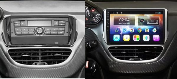 Navigatie Peugeot 208 / 2008 ( 2012 - 2020 ) , Android 14, 2GB RAM si 32GB ROM, Display IPS 9 inch, Camera Marsarier, Internet, Aplicatii, Wi Fi, Usb, Bluetooth [3]