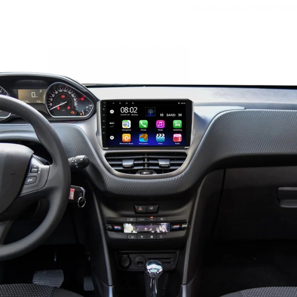 Navigatie Peugeot 208 / 2008 ( 2012 - 2020 ) , Android 14, 2GB RAM si 32GB ROM, Display IPS 9 inch, Camera Marsarier, Internet, Aplicatii, Wi Fi, Usb, Bluetooth [5]