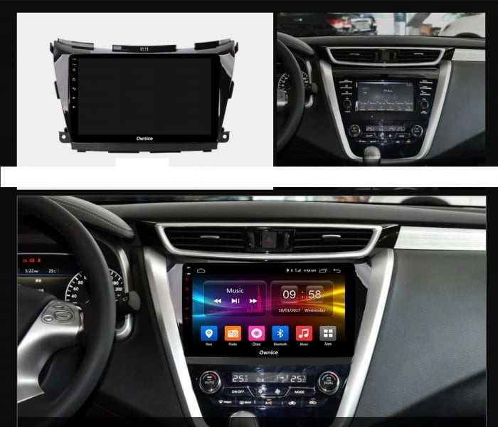 Navigatie Nissan Murano ( 2014 - 2020 )  Android , 2 GB RAM si 32 GB ROM , Internet , 4G , Aplicatii , Waze , Wi Fi , Usb , Bluetooth [4]