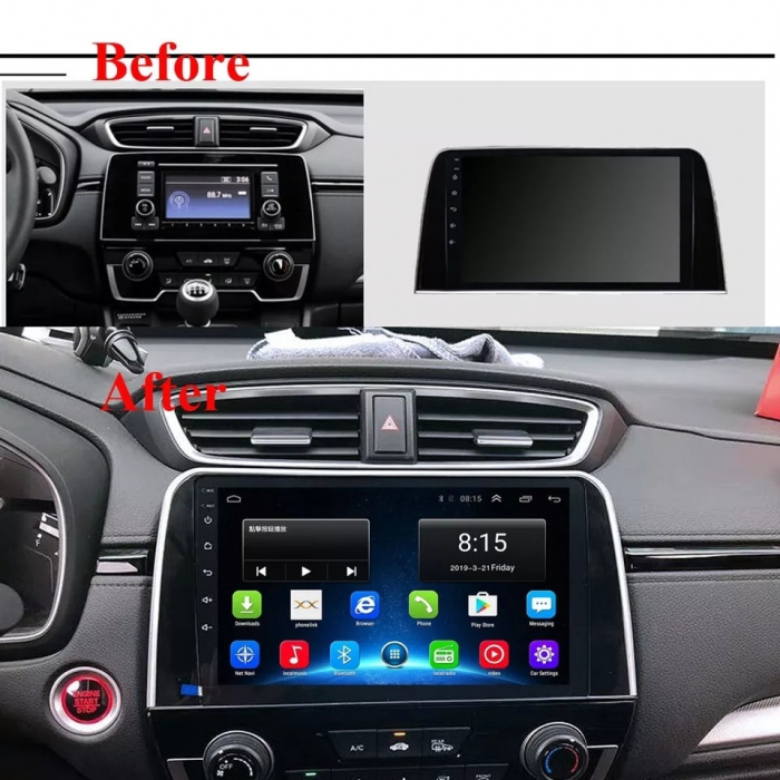 Navigatie Honda CRV ( 2016 - 2019 ) Android 14, 2GB RAM si 32GB ROM, Display IPS 9 inch, Camera Marsarier, Internet, Aplicatii, Wi Fi, Usb, Bluetooth [4]