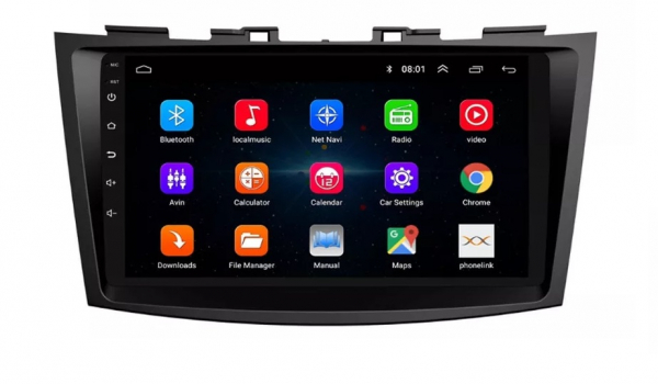 Navigatie Suzuki Swift ( 2010 - 2017 ) , Android 14, 2GB RAM si 32GB ROM, Display IPS 9 inch, Camera Marsarier, Internet, Aplicatii, Wi Fi, Usb, Bluetooth [3]