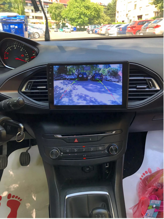 Navigatie Peugeot 308 ( 2013 - 2018 ) Android , Display 9 inch , 2 GB RAM si 32 GB ROM , Internet , 4G , Aplicatii , Waze , Wi Fi , Usb , Bluetooth , Mirrorlink [3]