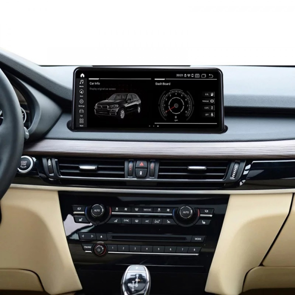 Navigatie BMW X6 F16 ( 2013 - 2017 ) , Android 14 , 4 GB RAM + 64 GB ROM , Internet , 4G , Aplicatii , Waze , Wi Fi , Usb , Bluetooth , Mirrorlink [6]