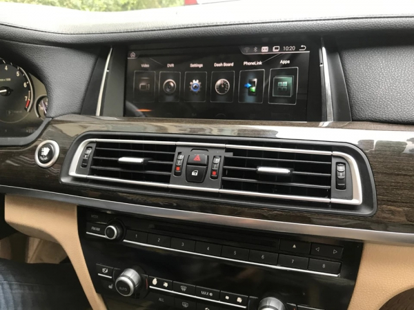 Navigatie BMW Seria 7 F01 F02 ( 2009 - 2015 ) , Android 14 , 4 GB RAM + 64 GB ROM , Ecran 10 inch , 4G , Aplicatii , Waze , Wi Fi , Usb , Bluetooth , Mirrorlink [8]