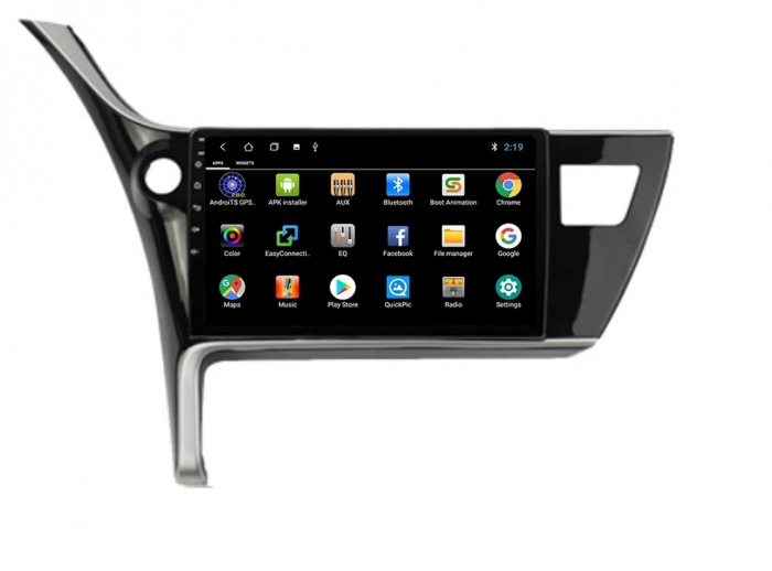 Navigatie Toyota Corolla ( 2017 - 2020 ) , Android 14 , Display 9 inch , 2GB RAM +32 GB ROM , Internet , 4G , Aplicatii , Waze , Wi Fi , Usb , Bluetooth , Mirrorlink [4]