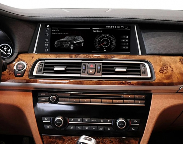 Navigatie BMW Seria 7 F01 F02 ( 2009 - 2015 ) , Android 14 , 4 GB RAM + 64 GB ROM , Ecran 10 inch , 4G , Aplicatii , Waze , Wi Fi , Usb , Bluetooth , Mirrorlink [9]