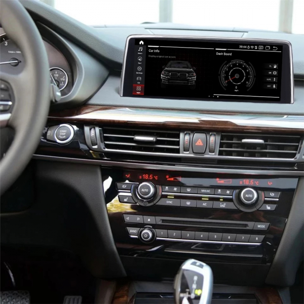 Navigatie BMW X6 F16 ( 2013 - 2017 ) , Android 14 , 4 GB RAM + 64 GB ROM , Internet , 4G , Aplicatii , Waze , Wi Fi , Usb , Bluetooth , Mirrorlink [5]