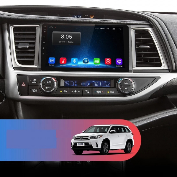 Navigatie Toyota Highlander ( 2014 - 2018 ) , Android 14, 2GB RAM si 32GB ROM, Display IPS 9 inch, Camera Marsarier, Internet, Aplicatii, Wi Fi, Usb, Bluetooth [7]