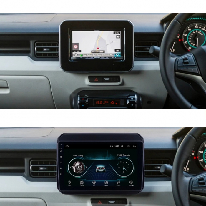 Navigatie Suzuki Ignis ( 2016 - 2020 ) Android 14, 2GB RAM si 32GB ROM, Display IPS 9 inch, Camera Marsarier, Internet, Aplicatii, Wi Fi, Usb, Bluetooth [2]