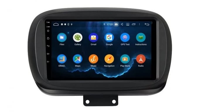 Navigatie Fiat 500X ( 2014 - 2019 ) , Android , Display 9 inch , 2GB RAM +32 GB ROM , Internet , 4G , Aplicatii , Waze , Wi Fi , Usb , Bluetooth , Mirrorlink [1]