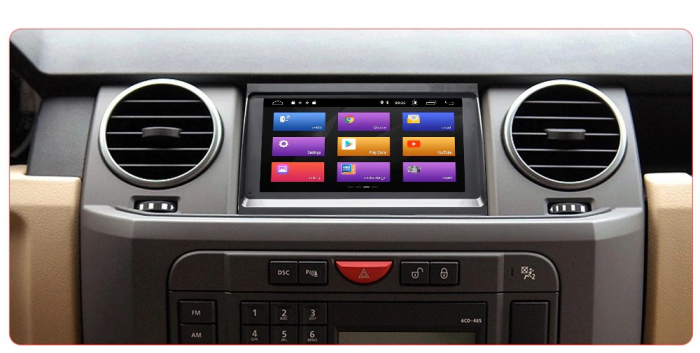 Navigatie Land Rover Discovery 3 ( 2004 - 2009 ) , Android , 2 GB RAM si 32 GB ROM , Internet , 4G , Aplicatii , Waze , Wi Fi , Usb , Bluetooth , Mirrorlink [2]