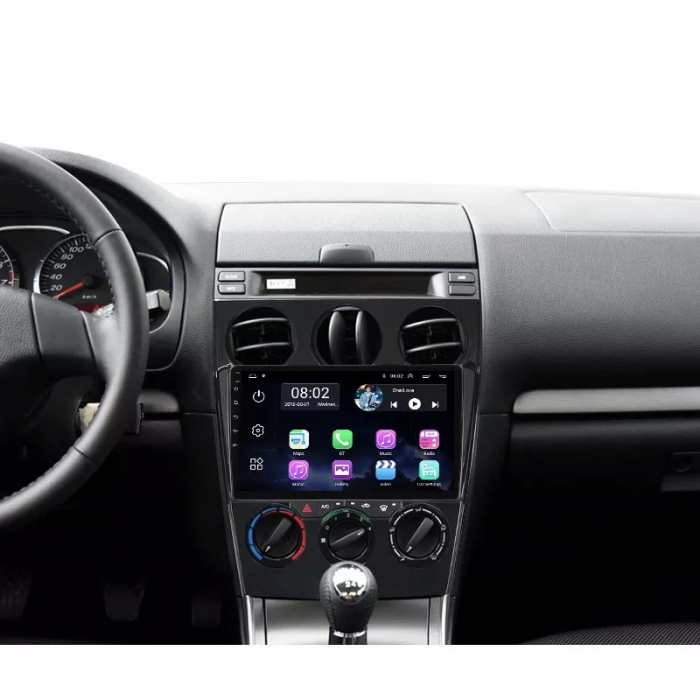Navigatie Mazda 6 din 2004 - 2015, Android, 2GB RAM +32 GB ROM, Internet, 4G, Aplicatii, Waze, Wi Fi, Usb, Bluetooth, Mirrorlink [2]