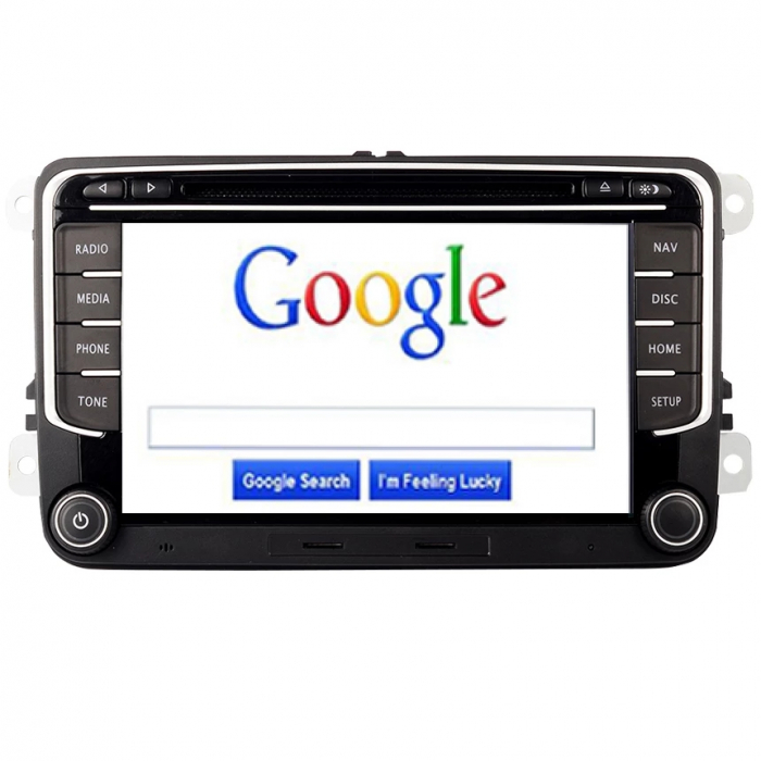 Navigatie gama Volkswagen cu ecran 7 " si DVD Player , 4 GB RAM si 64 GB ROM, Slot Sim 4G, Procesor Octa Core, Carplay, Sunet DSP, Android, Aplicatii, Usb, Wi Fi, Bluetooth [3]