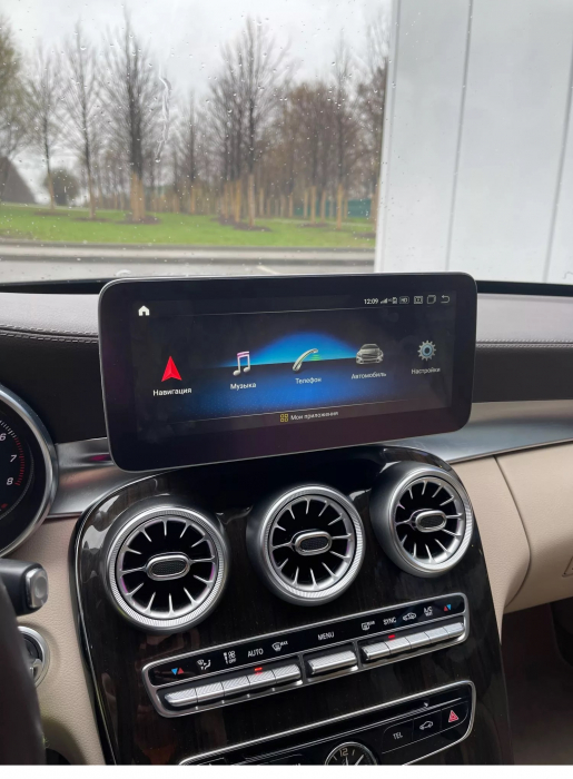 Navigatie Mercedes GLC X253 ( 2015 - 2018 ) 4 GB RAM si 64 GB ROM, Slot Sim 4G, Procesor Octa Core, Carplay, Sunet DSP, Android, Aplicatii, Usb, Wi Fi, Bluetooth [3]