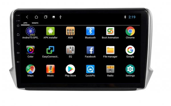 Navigatie Peugeot 208 / 2008 ( 2012 - 2020 ) , Android 14, 2GB RAM si 32GB ROM, Display IPS 9 inch, Camera Marsarier, Internet, Aplicatii, Wi Fi, Usb, Bluetooth [7]
