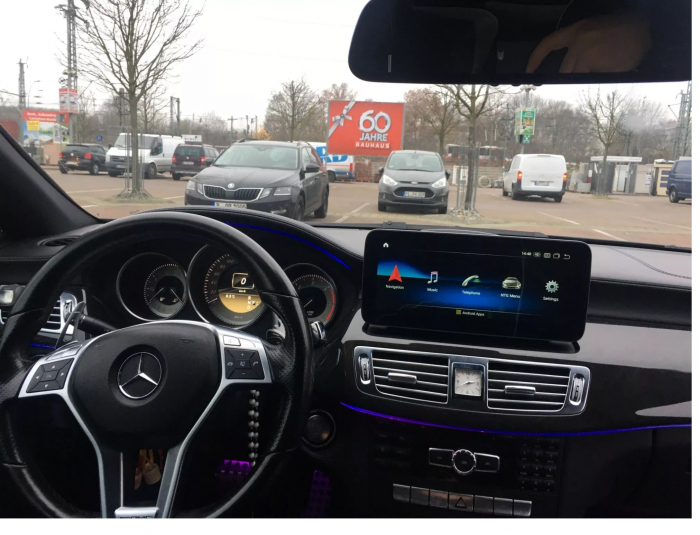 Navigatie Mercedes CLS W218 ( 2011 - 2015 ) 6 GB RAM si 64 GB ROM, Slot Sim 4G, Procesor Octa Core, Carplay, Sunet DSP, Android, Aplicatii, Usb, Wi Fi, Bluetooth [4]