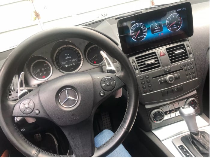 Navigatie Mercedes C Class W204 ( 2006 - 2013 ) , 4 GB RAM + 64 GB ROM , Slot Sim 4G , Android , Display 10.25 " rezolutie 1920*720 , Internet , Wi Fi , Usb , Bluetooth [6]
